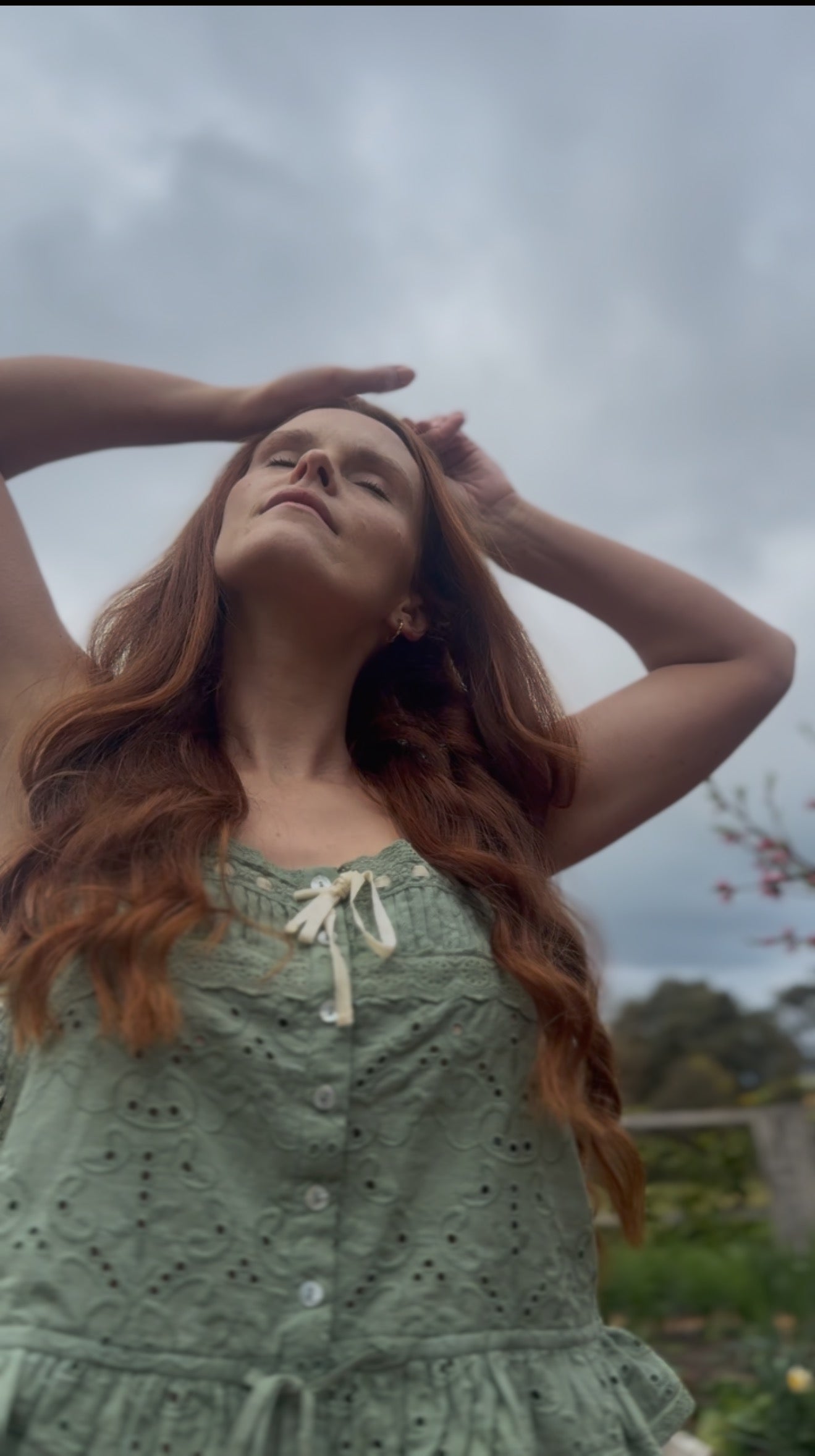 SMALL RESTOCK - 100% RECYCLED COTTON - ETIENNE CAMI SAGE