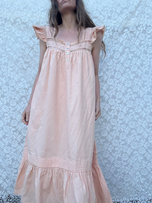 PREORDER - 100% RECYCLED COTTON - ALICE DRESS - CUBAN SAND