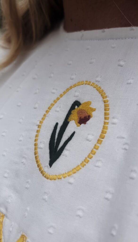 ANKOA X AMY LOUISE - DAFFODIL PENDANT AND CHAIN ROSE GOLD