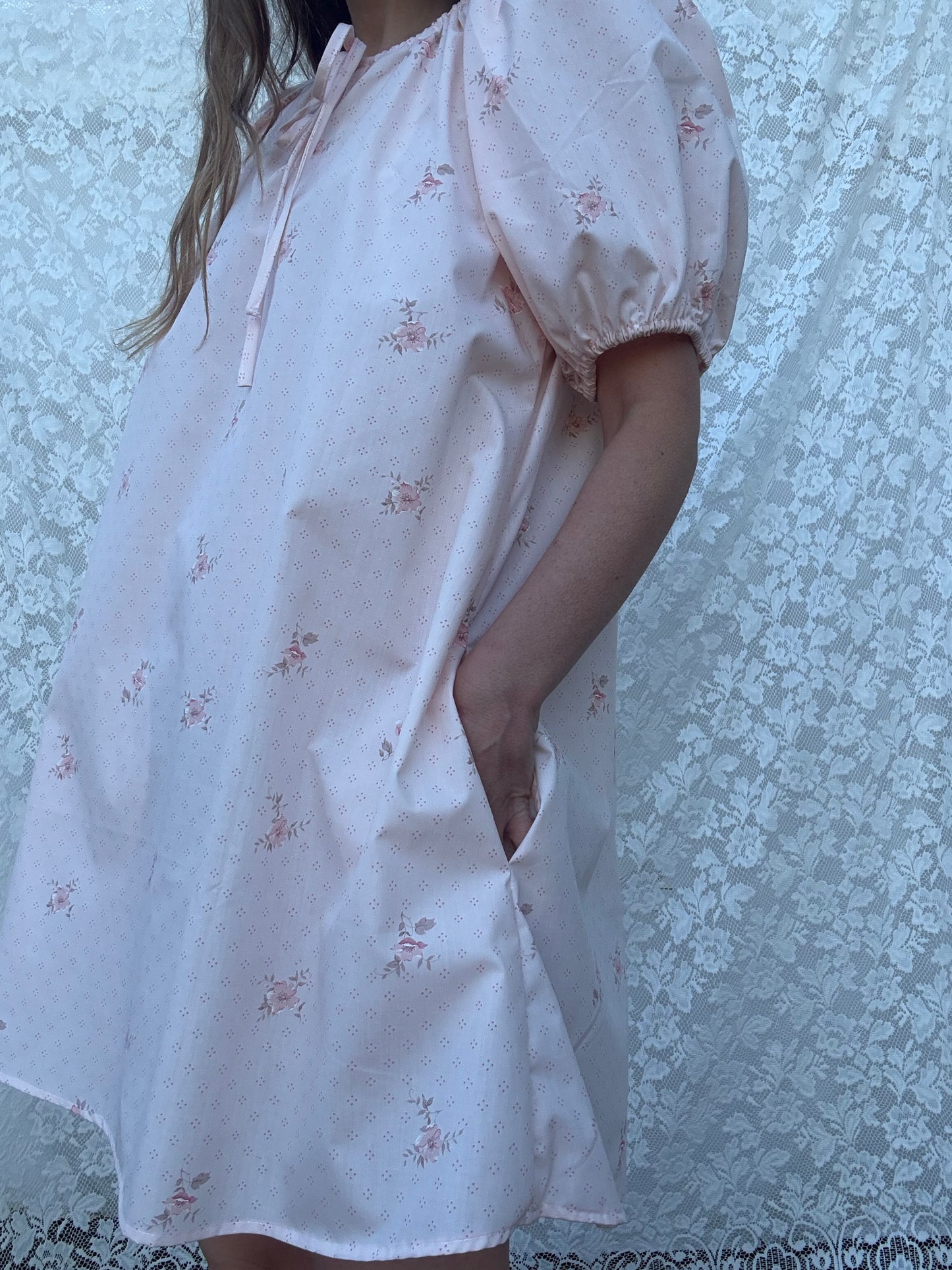 ONE OF A KIND - SMOCK DRESS 6-10 PINK