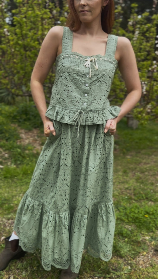 ETIENNE SKIRT SAGE