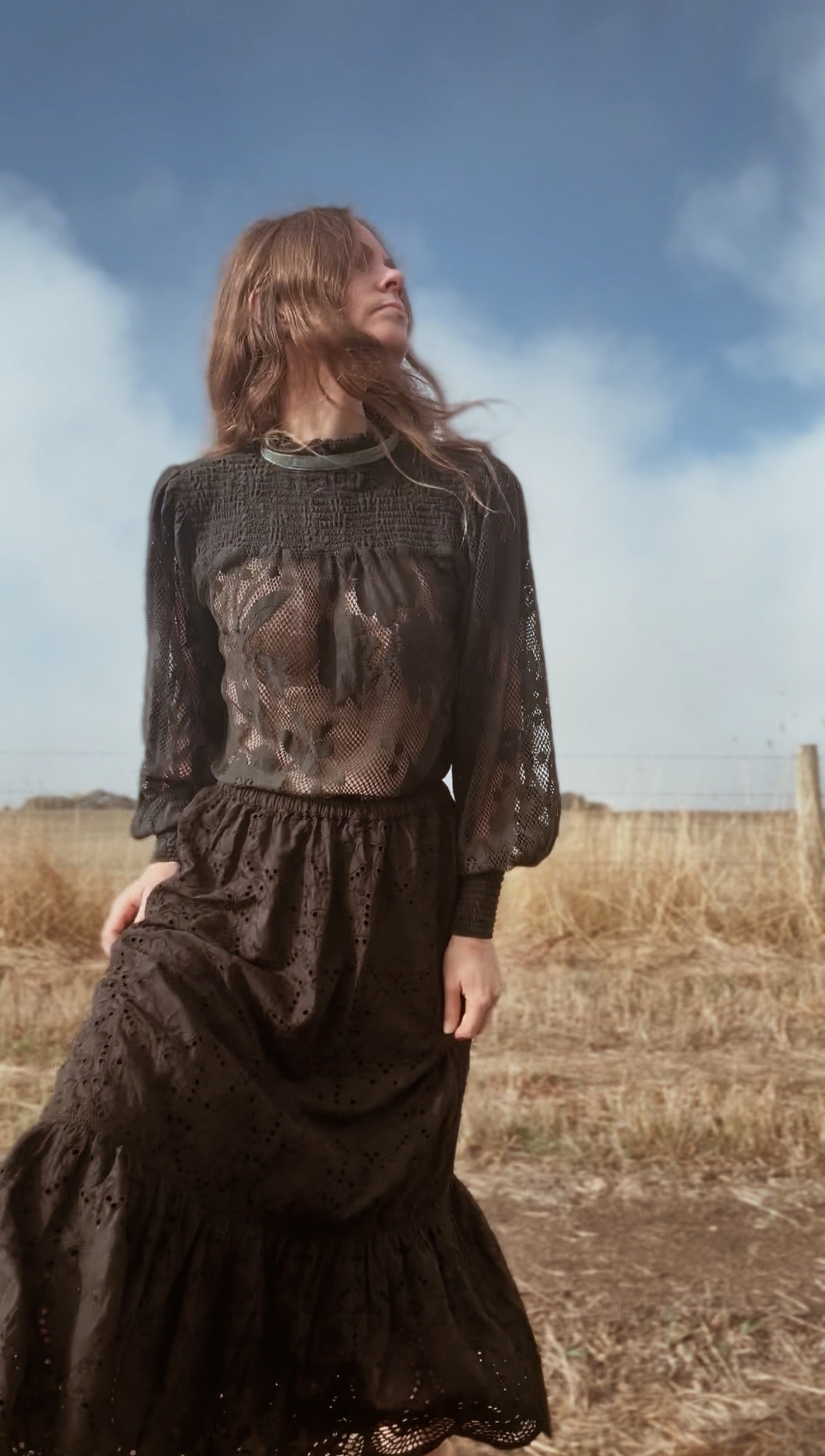 RESTOCK - ETIENNE SKIRT BLACK