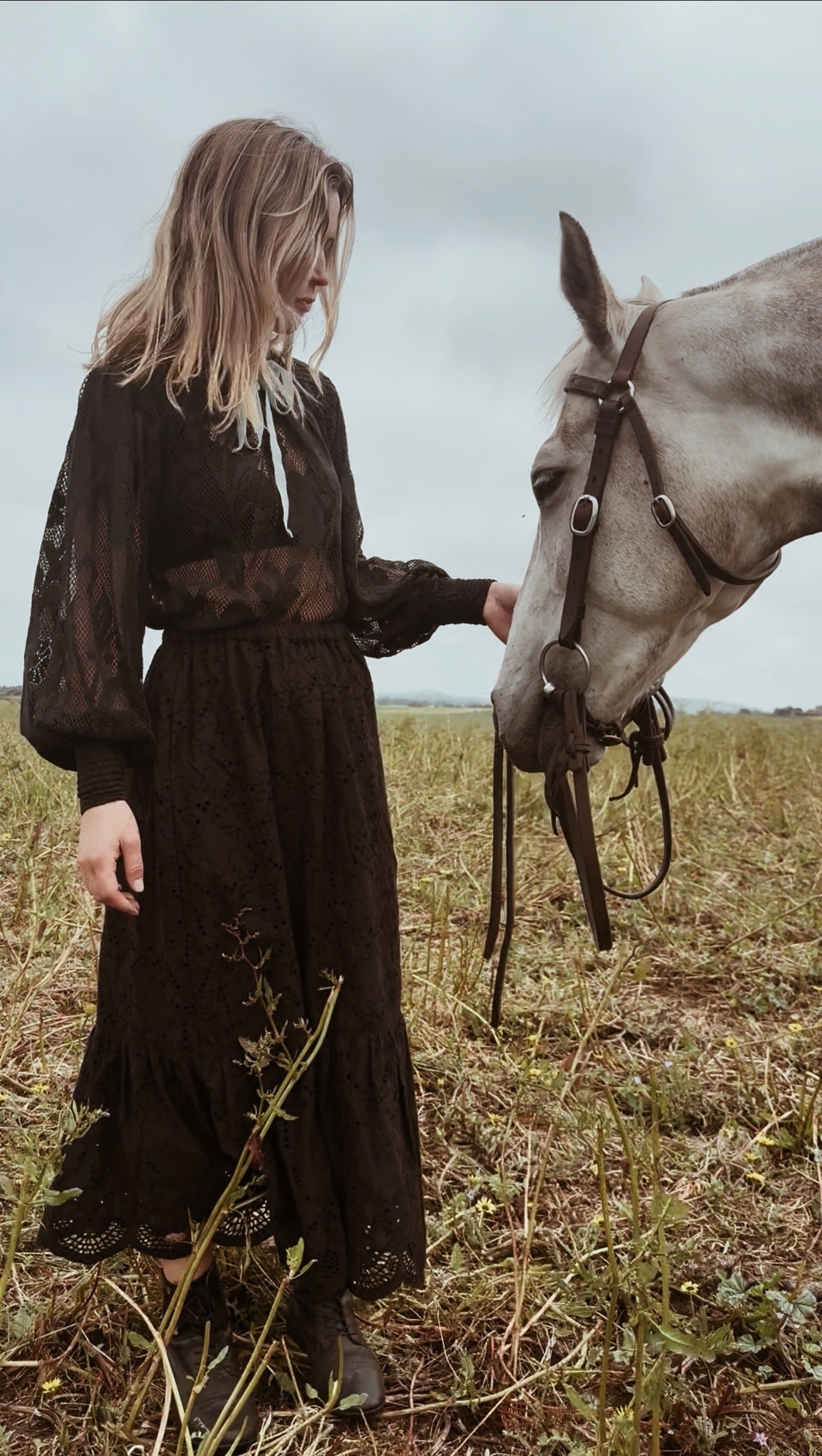 RESTOCK - ETIENNE SKIRT BLACK