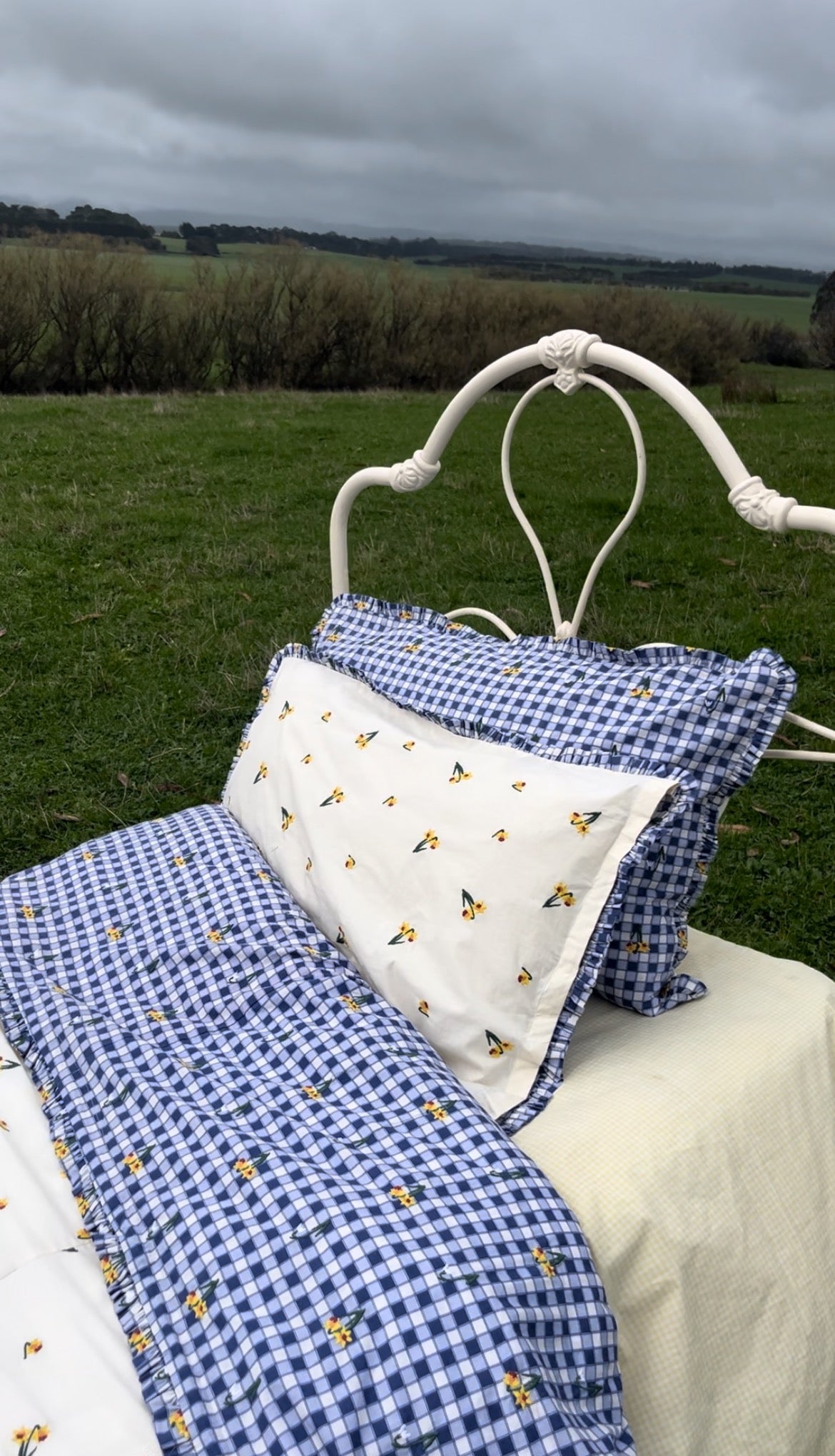 PREORDER - 100% RECYCLED COTTON - KING QUILT COVER BEDDING