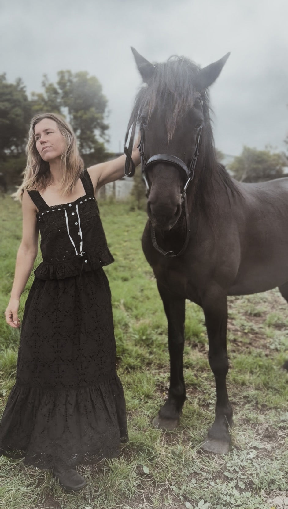 100% RECYCLED COTTON - ETIENNE CAMI WHITE