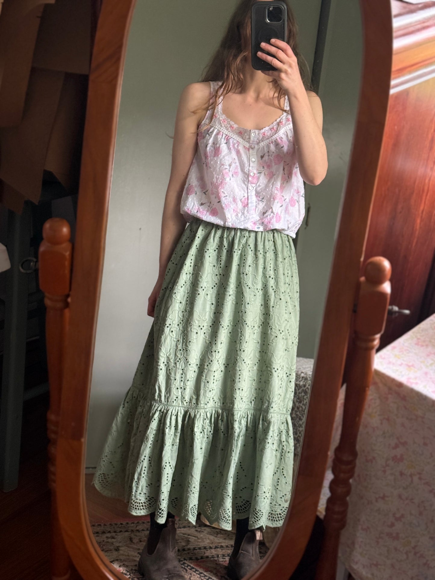 ETIENNE SKIRT SAGE