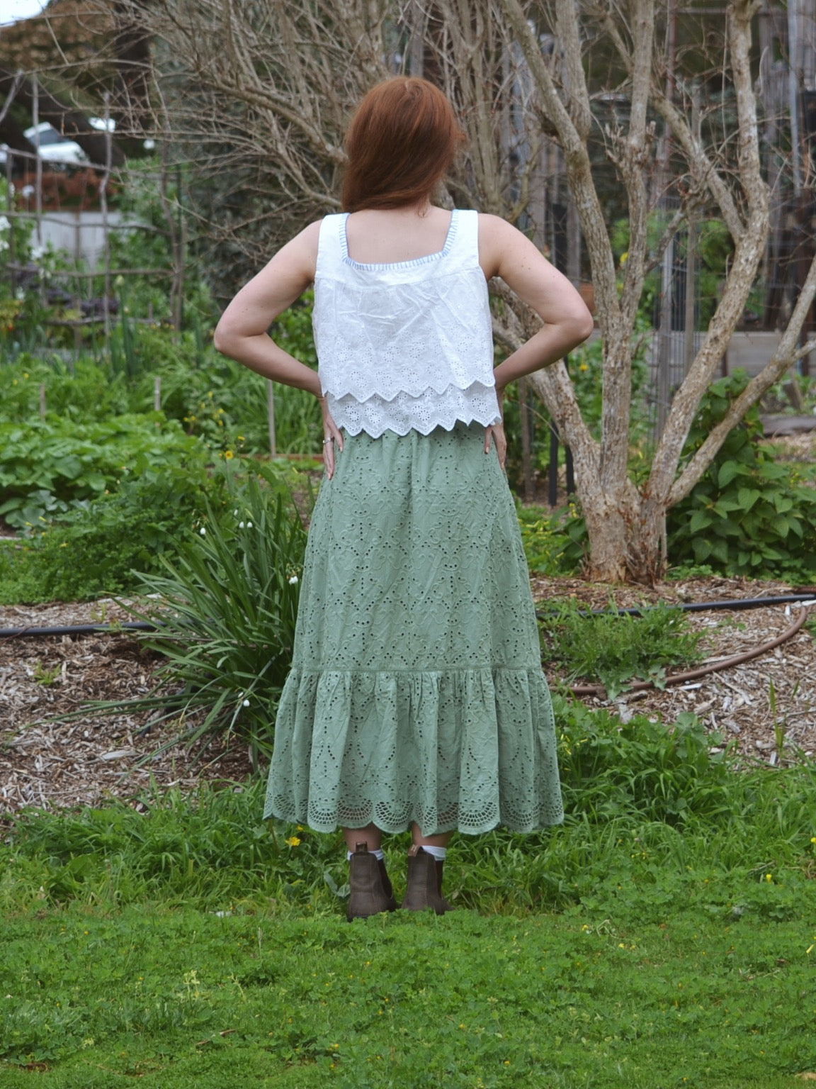 ETIENNE SKIRT SAGE
