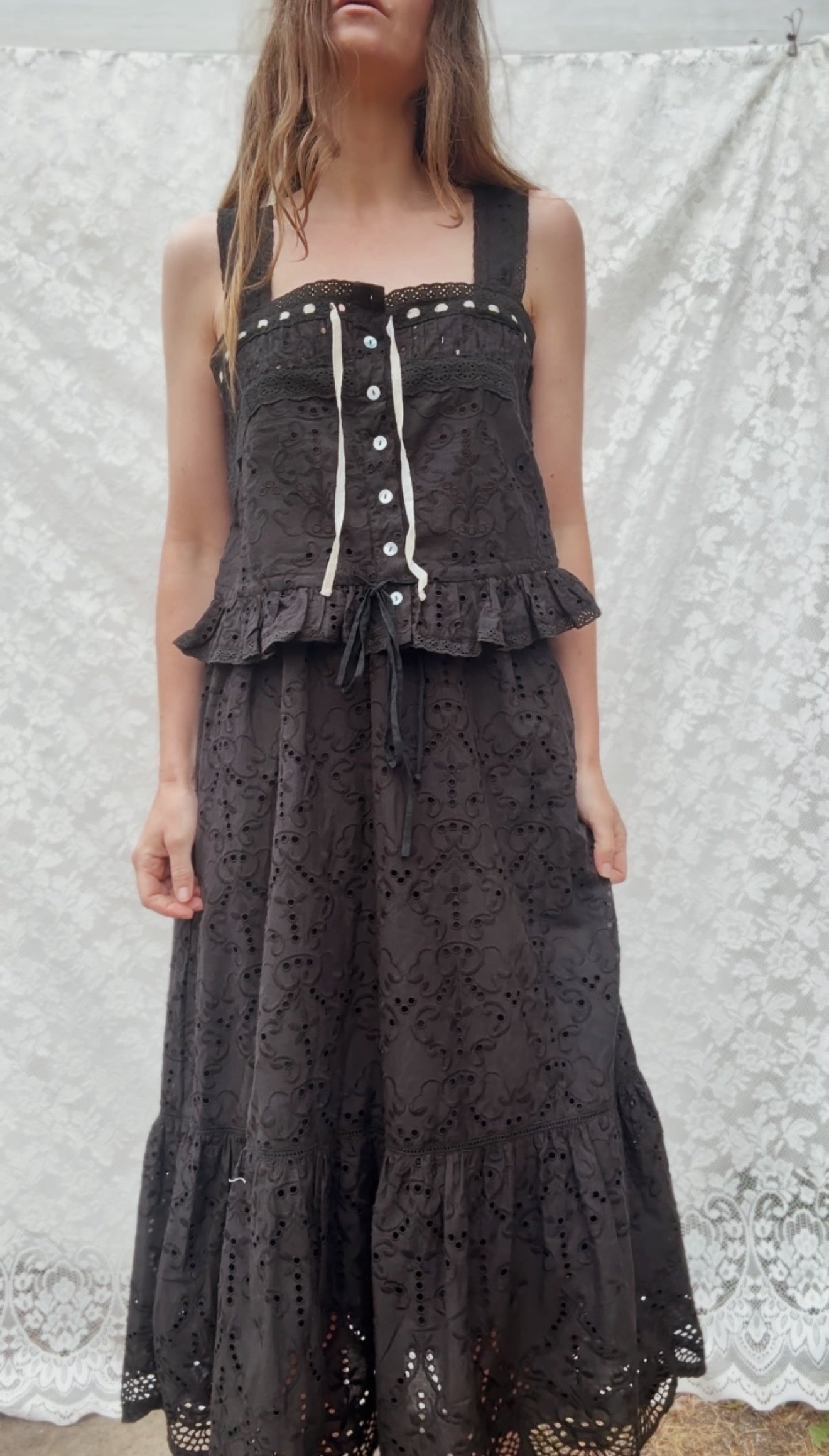 RESTOCK - ETIENNE SKIRT BLACK