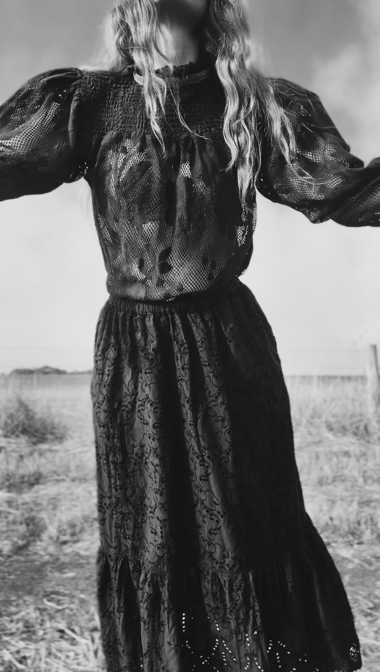 RESTOCK - ETIENNE SKIRT BLACK