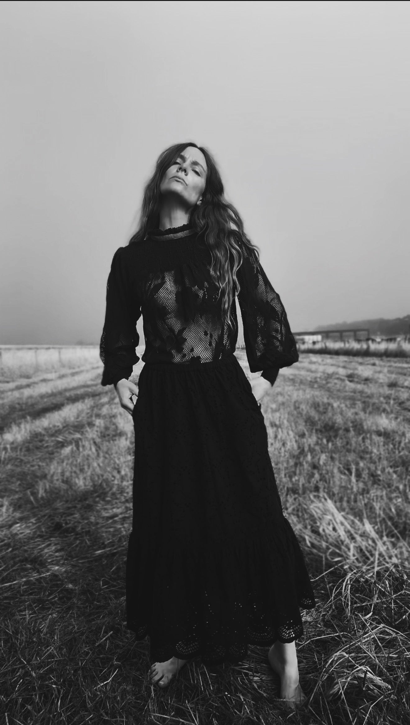 RESTOCK - ETIENNE SKIRT BLACK