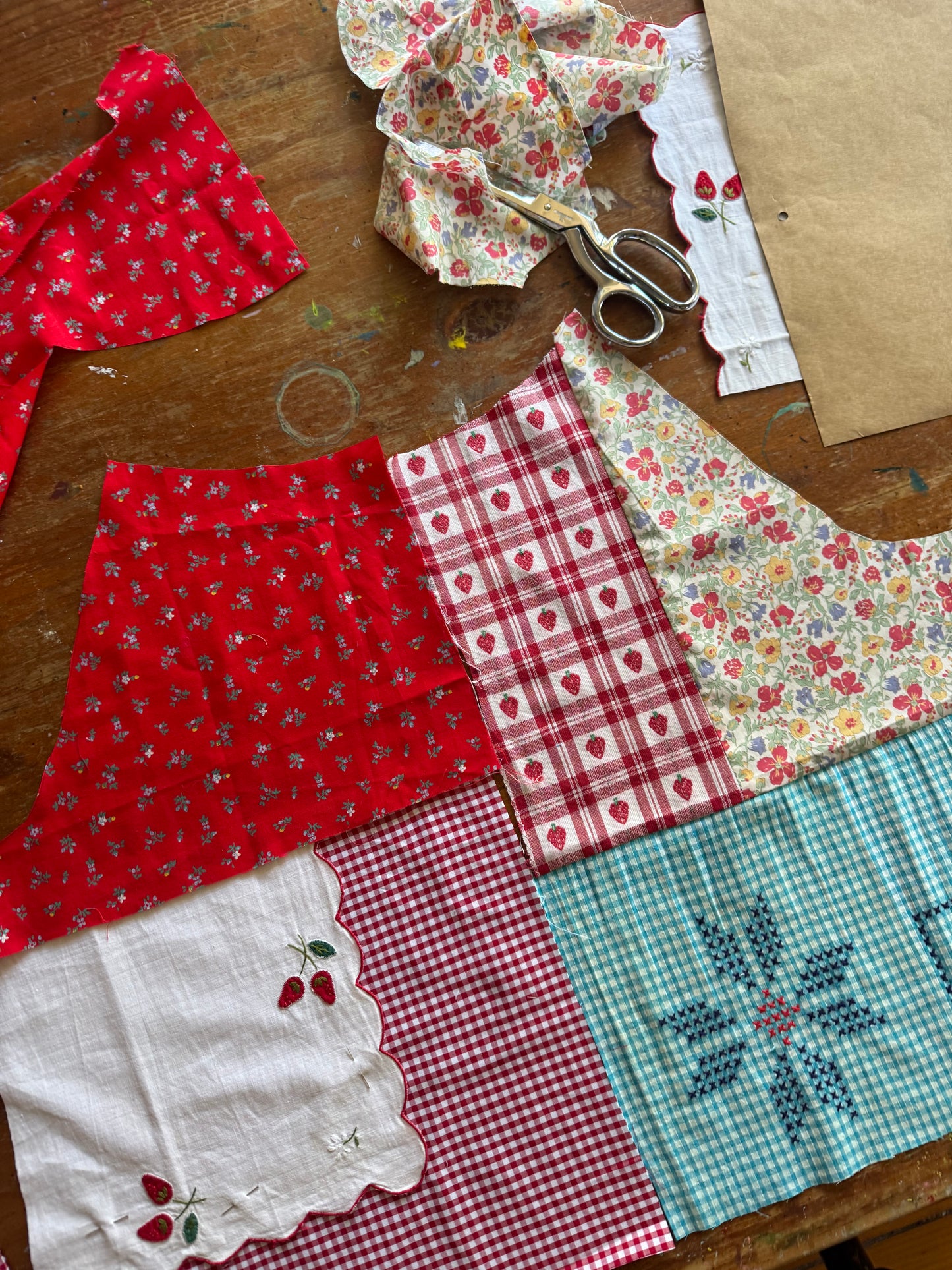 ONE OF A KIND - SMOCK BLOUSE 8-12