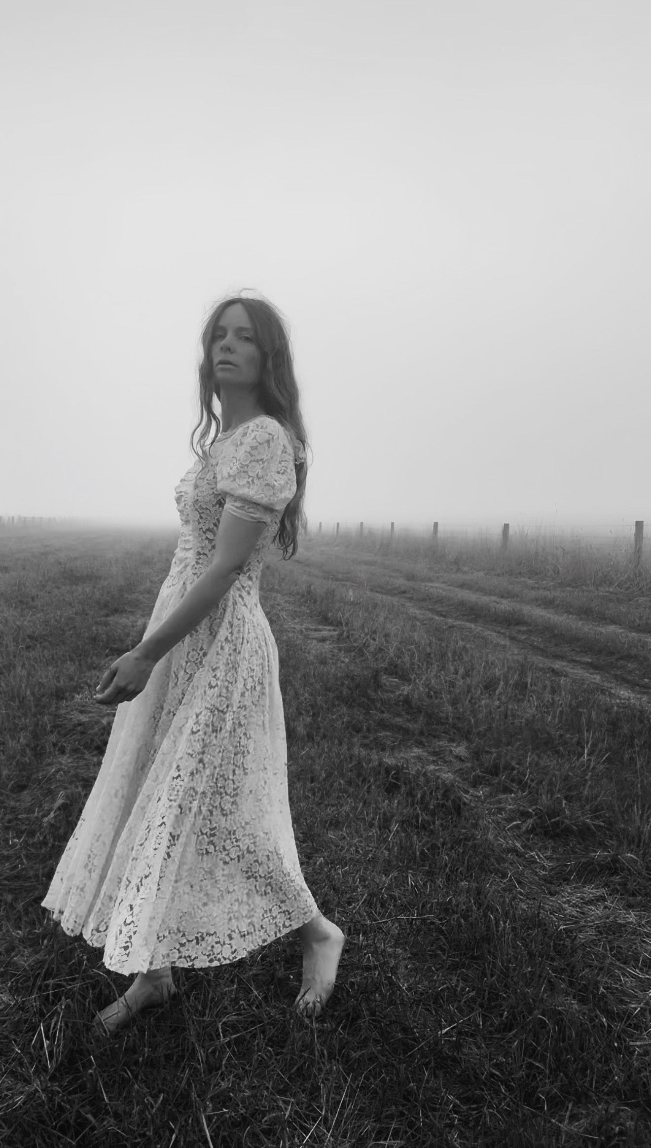 VINTAGE EARLY 1900'S LACE DRESS SMALL