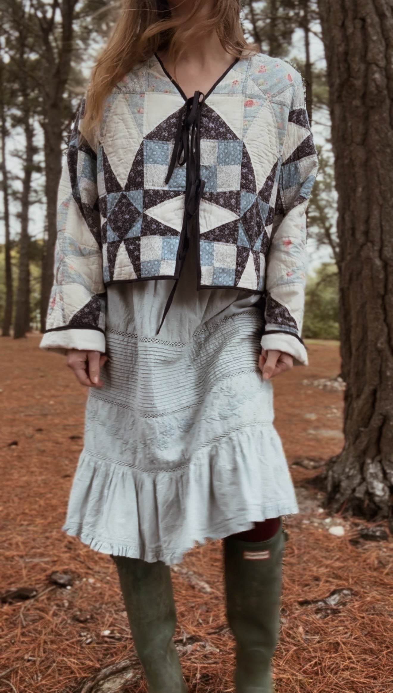 ONE OF A KIND REWORKED PATCHWORK JACKET