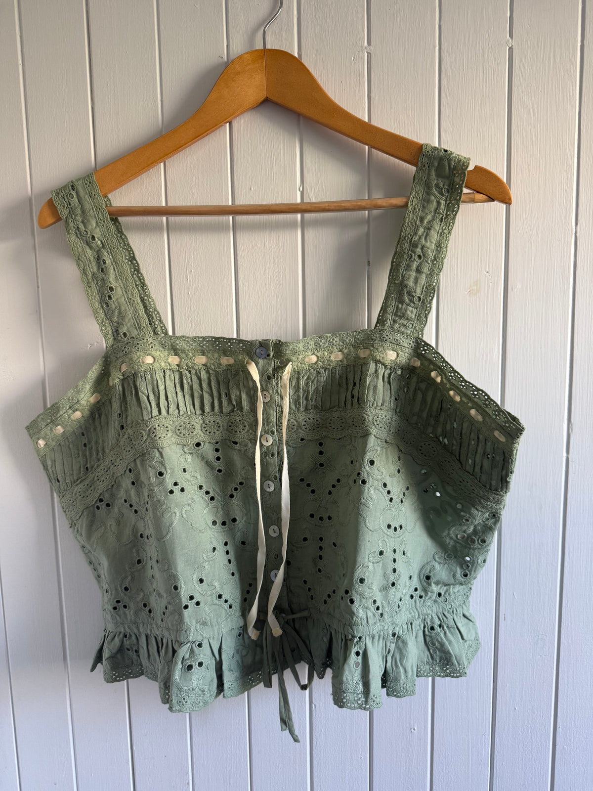 PRELOVED - ETIENNE CAMI SAGE L