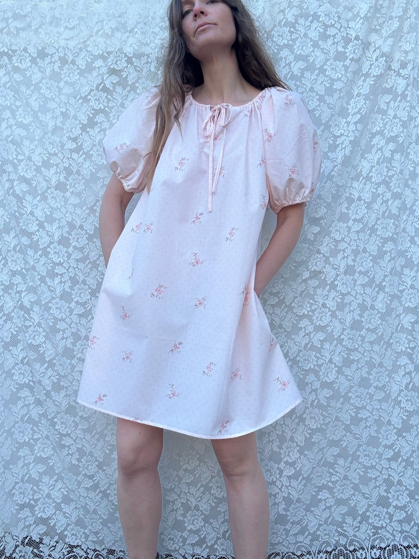 ONE OF A KIND - SMOCK DRESS 6-10 PINK