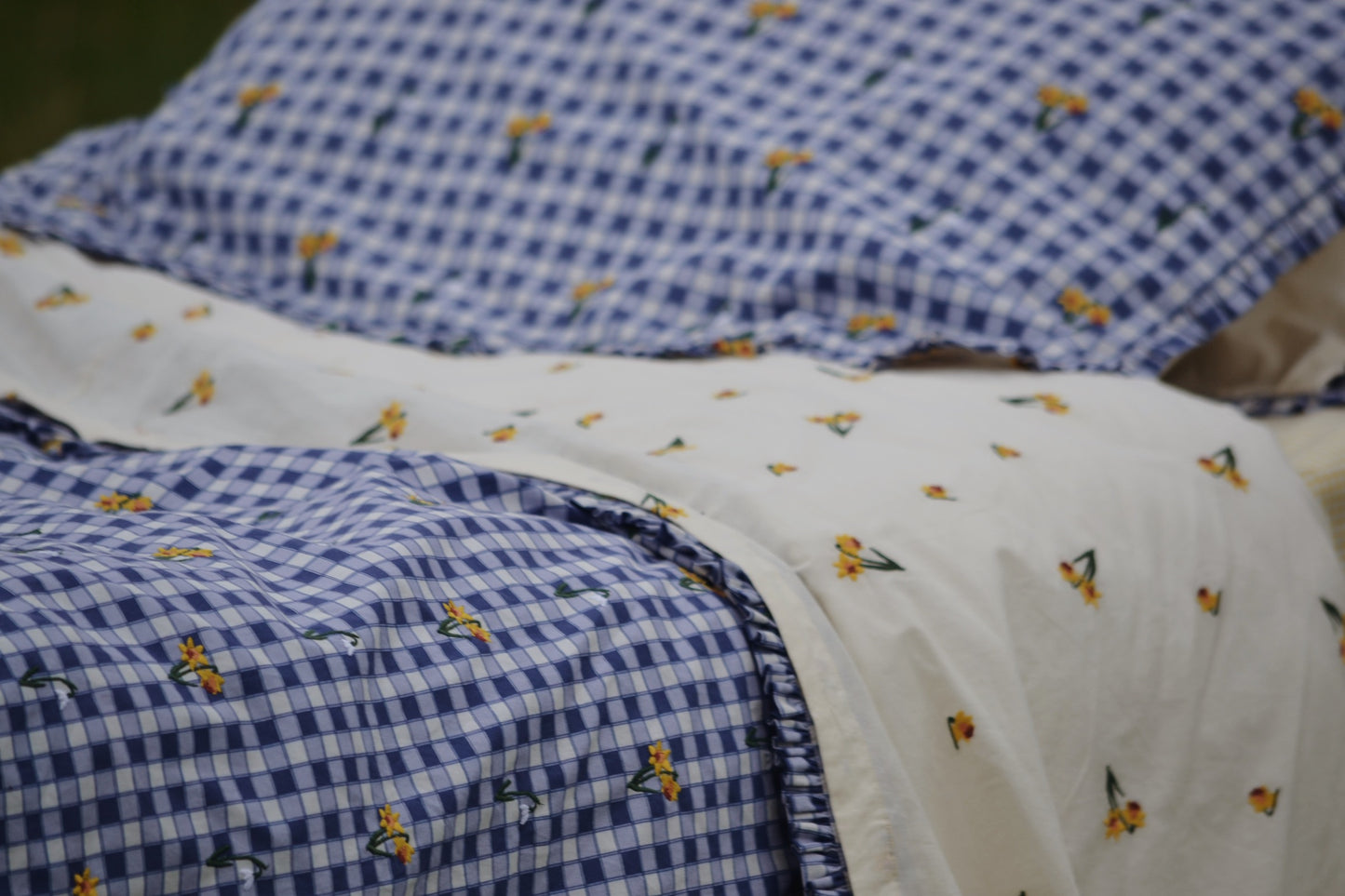 PREORDER - 100% RECYCLED COTTON - KING QUILT COVER BEDDING