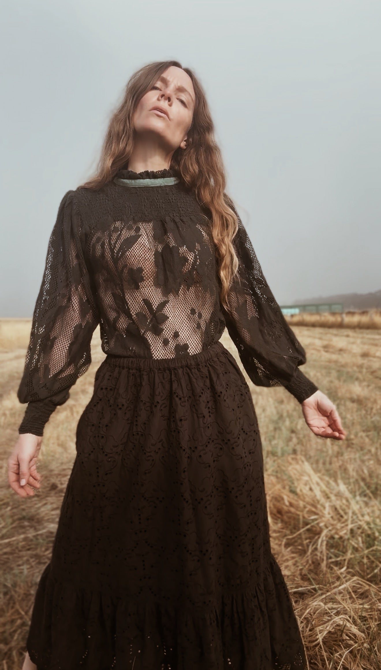 RESTOCK - ETIENNE SKIRT BLACK