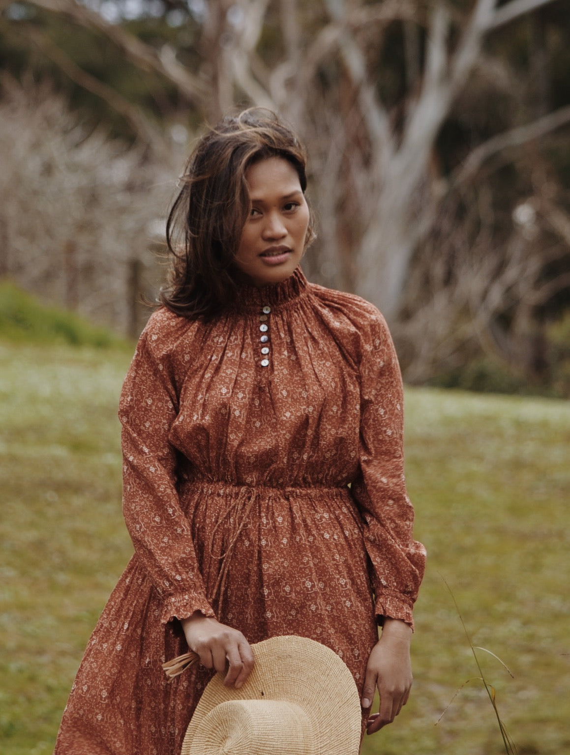 PRAIRIE DRESS ANTIQUE RUST