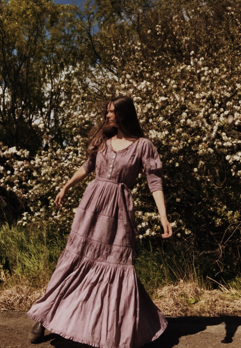 AUGUSTINE MAXI DRESS DUSTY LAVENDER