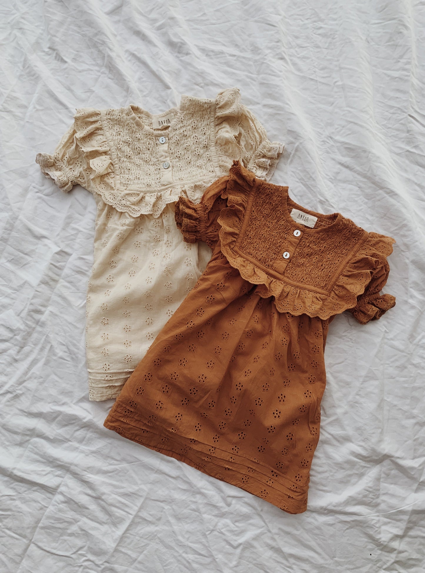 100% RECYCLED COTTON - ANNABELLE GIRL'S COPPER
